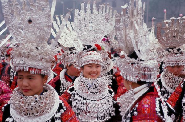 Photo : Chine  : Ethnies et villages du Guizhou