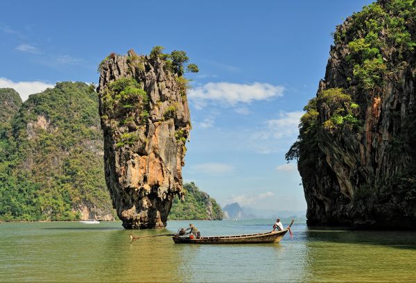 Photo : Parc de Khao Sok, baie de Phang Nga, Krabi, Phuket : Thaïlande, les paysages magiques du sud