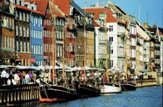 Photo : Danemark, Copenhague : De Copenhague à Oslo