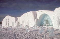 Photo : Suède, laponie : Stockholm et l'Hôtel de Glace