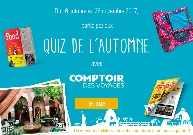 Voyage a la carte, voyages sur mesure, autotour Comptoir des Voyages