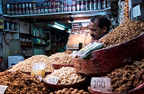 Marché aux épices au Rajasthan