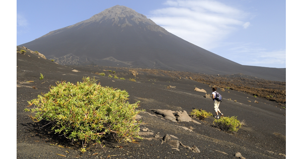 Le volcan Pico sur l’île de Fogo – Cap Vert