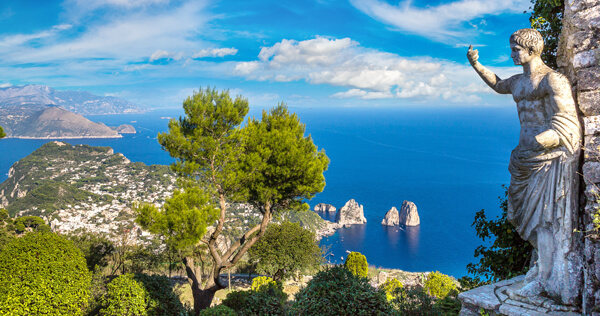 les 3 îles : Ischia, Procida et Capri - Baie de Naples