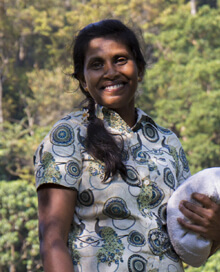 Portrait Sri-Lankaise région d'Ella