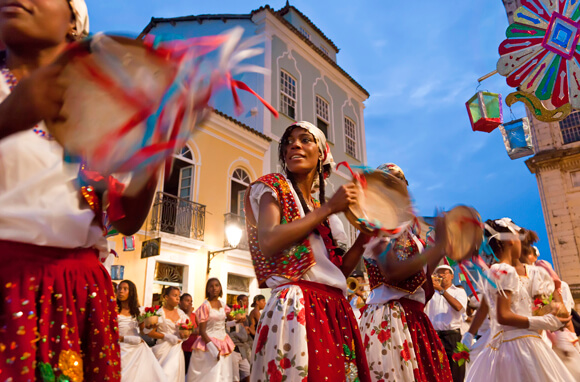 carnaval et procession à Salvador