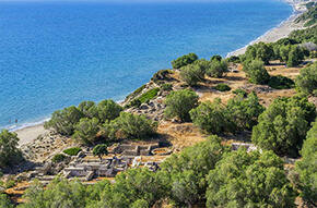 Site archéologique de Kommosen - Crète