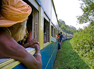 De Chennai à Cochin en train