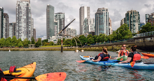 Kayak à Vancouver